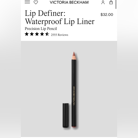 NWT Victoria Beckham Beauty Lip Definer No. 2 - Picture 3 of 5